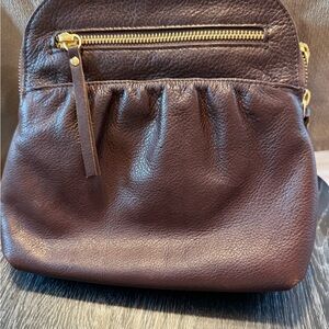 Osgoode Marley Chic Brown Leather Crossbody Bag
